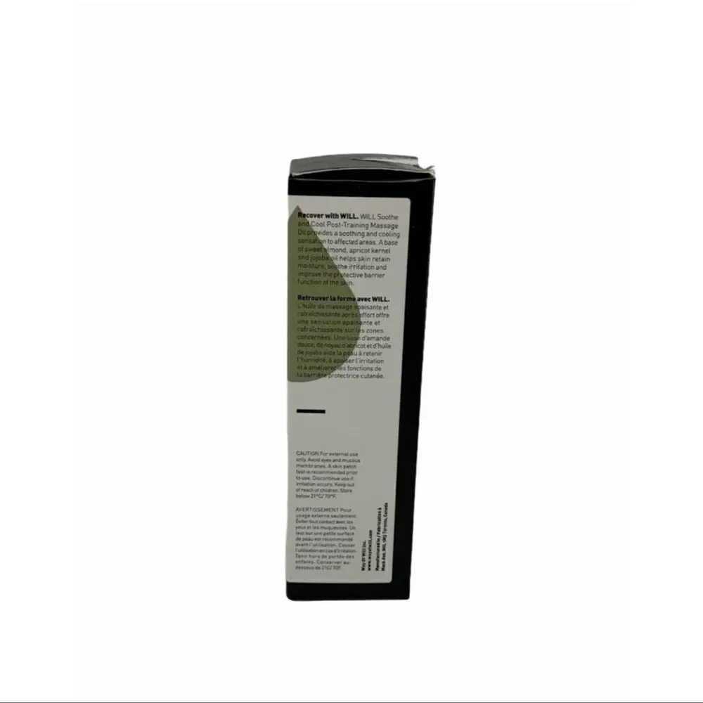 Way of Will 03 Soothe & Cool: Massage Oil - Peppermint + German Chamomile NWT